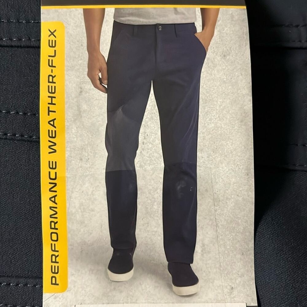 Weatherproof Vintage Men’s Tech Pants in Blue Size 32x34